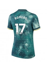 Tottenham Hotspur Cristian Romero #17 Fotballdrakt Tredje Klær Dame 2024-25 Korte ermer